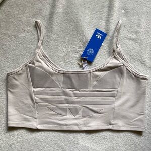NWT Adidas Large Trefoil Bra Top